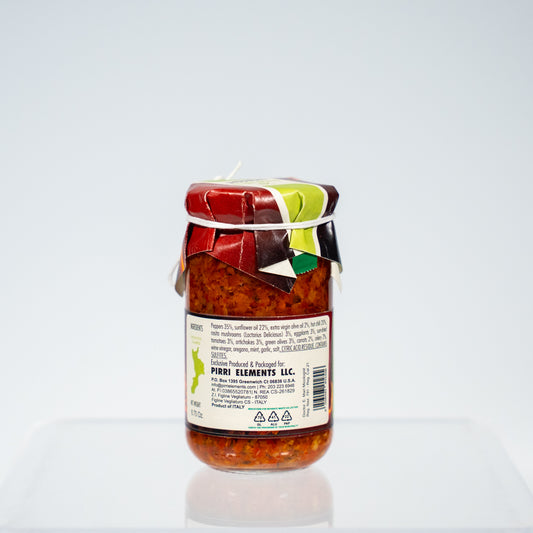 Calabrian Bomb – Spicy Condiment with Chili & Vegetables (212 ml) 6.70 oz.