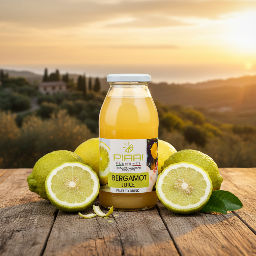 100% Pure Bergamot Juice – Cold Pressed Citrus from Calabria, Italy 16.9