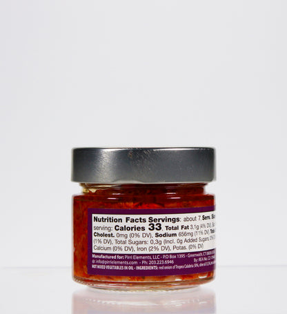 Calabrian Bruschetta with Tropea red onion IGP 140g – front label