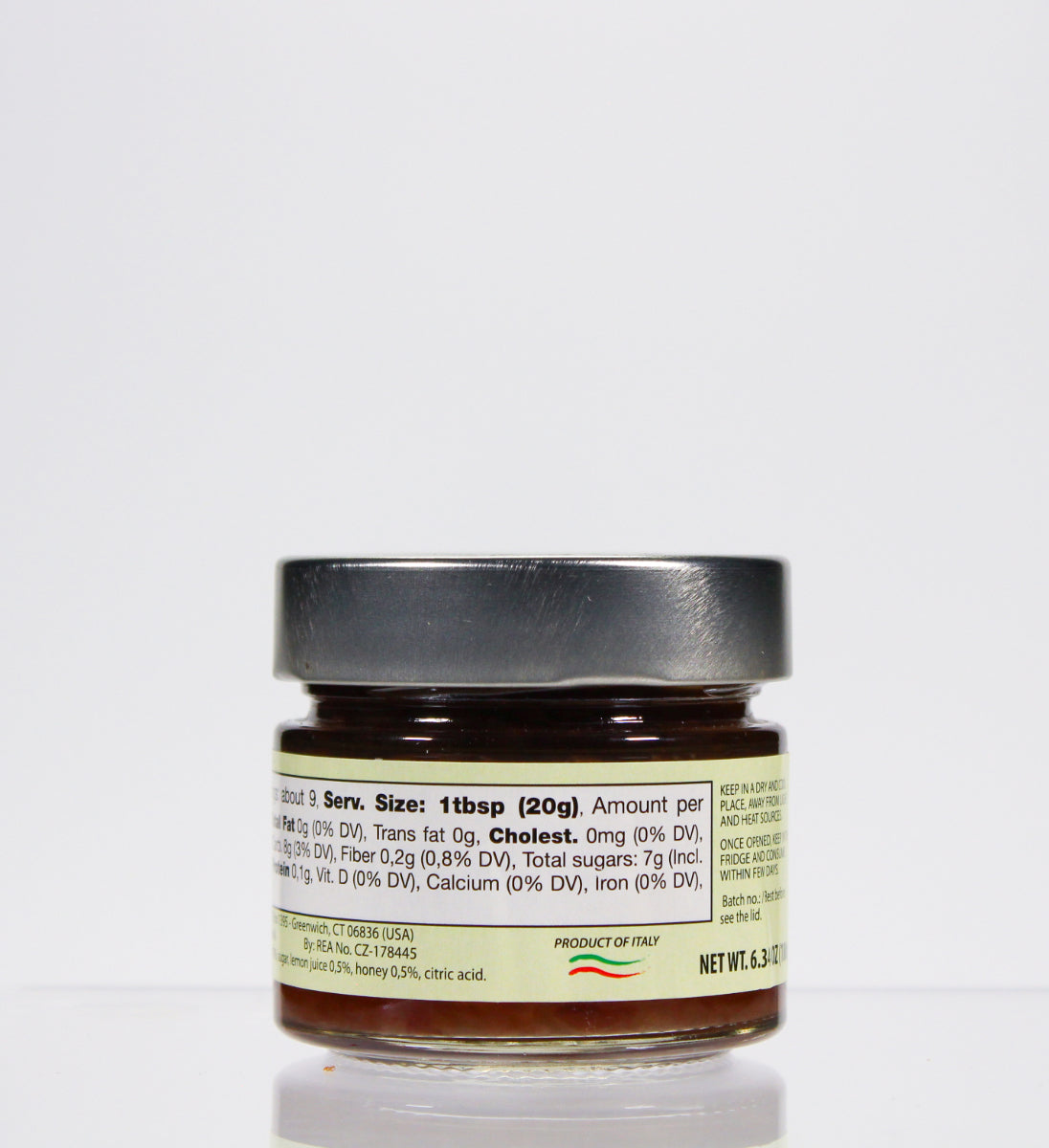 Caramelised red onion from Calabria Italy 180g