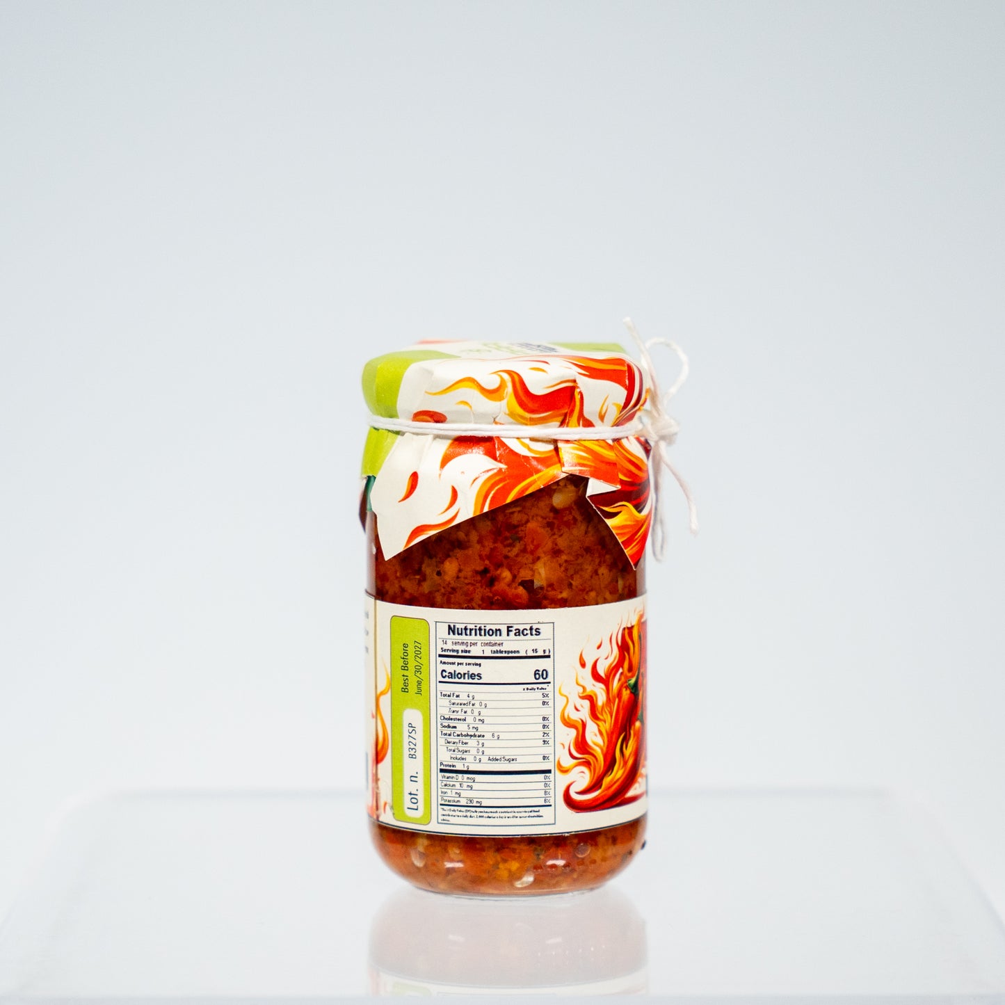 Pirri Elements Dinamite – Calabrian Chili Spread, Spicy Italian Bomba Sauce, Hot Pepper Spread in Olive Oil (670g)