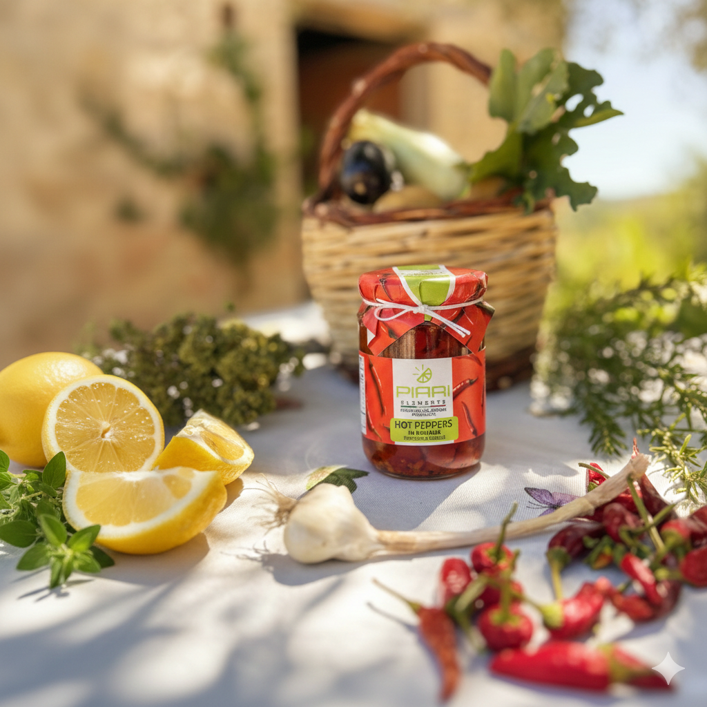 Hot Peppers in Rounds – Peperoncini a Rondelle 314 ml