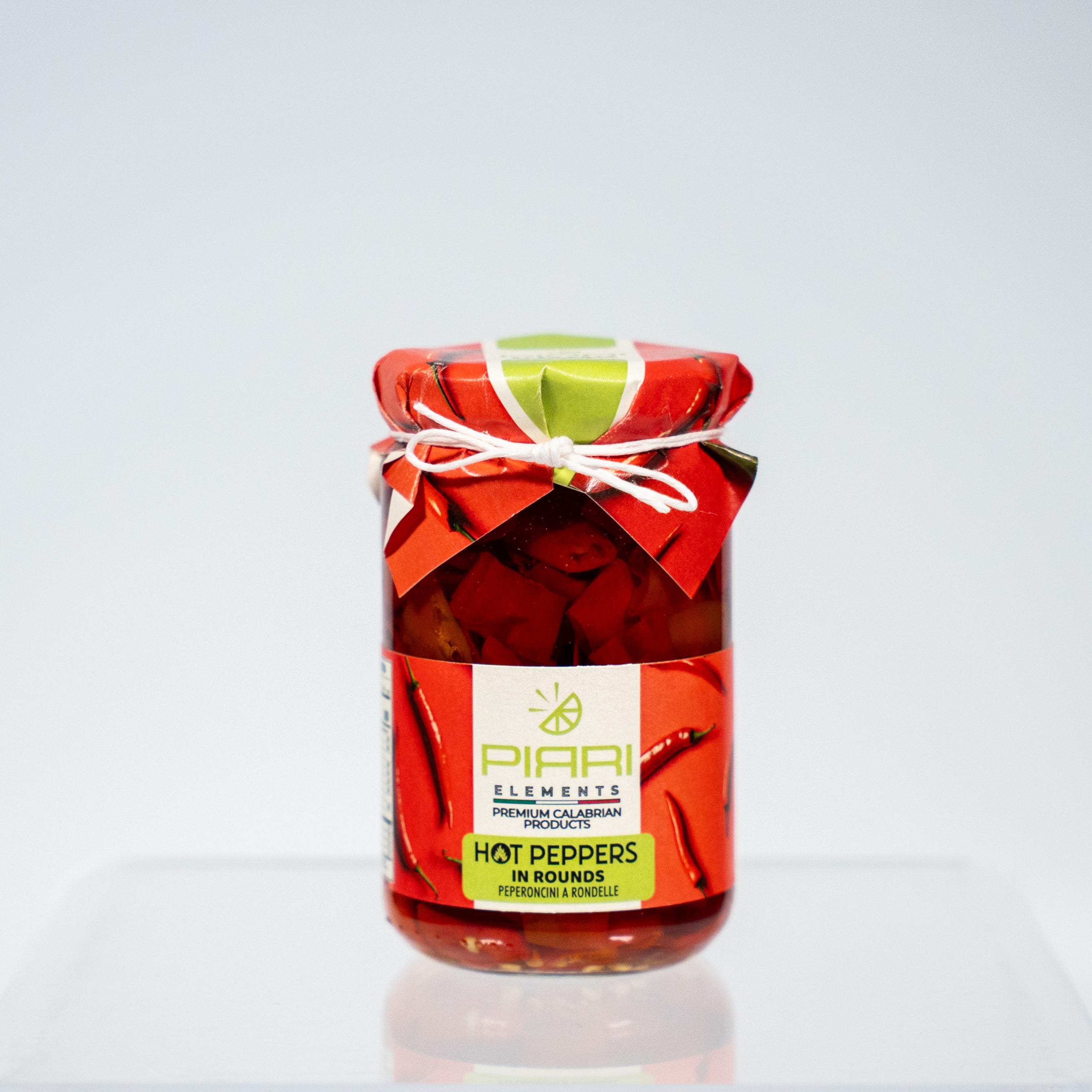 Hot Peppers in Rounds – Peperoncini a Rondelle 314 ml
