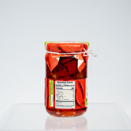 Hot Peppers in Rounds – Peperoncini a Rondelle 314 ml