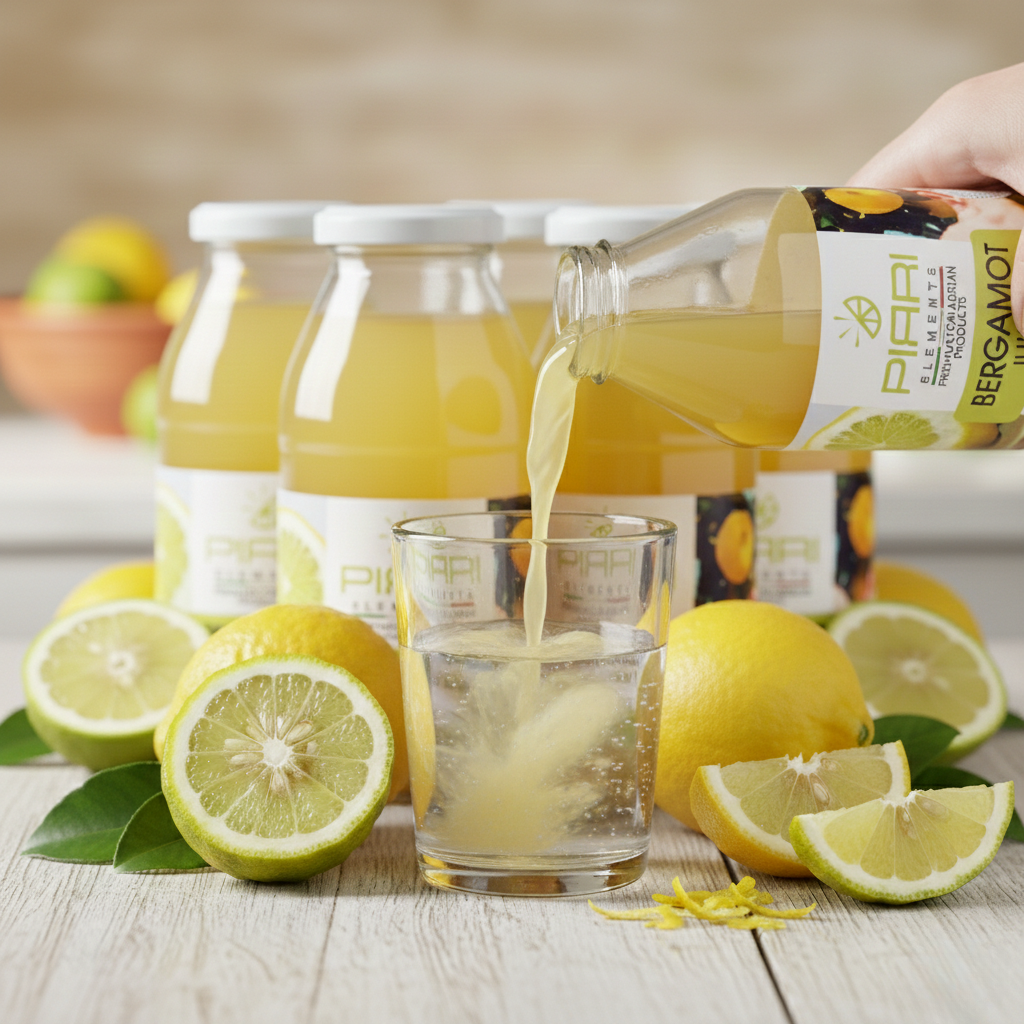 100% Pure Bergamot Juice – Cold Pressed Citrus from Calabria, Italy 16.9