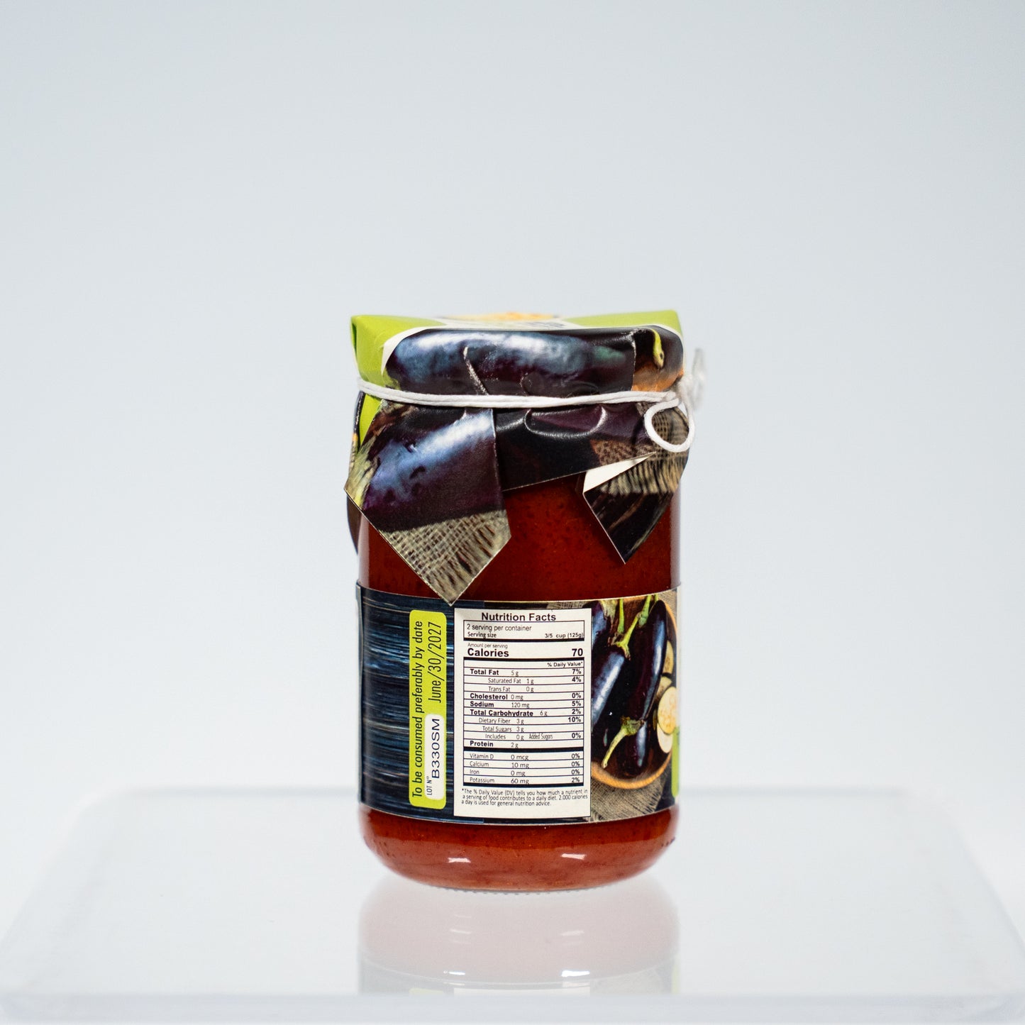 Sugo Melanzane – Tomato Sauce with Eggplant (314 ml) 10 oz.