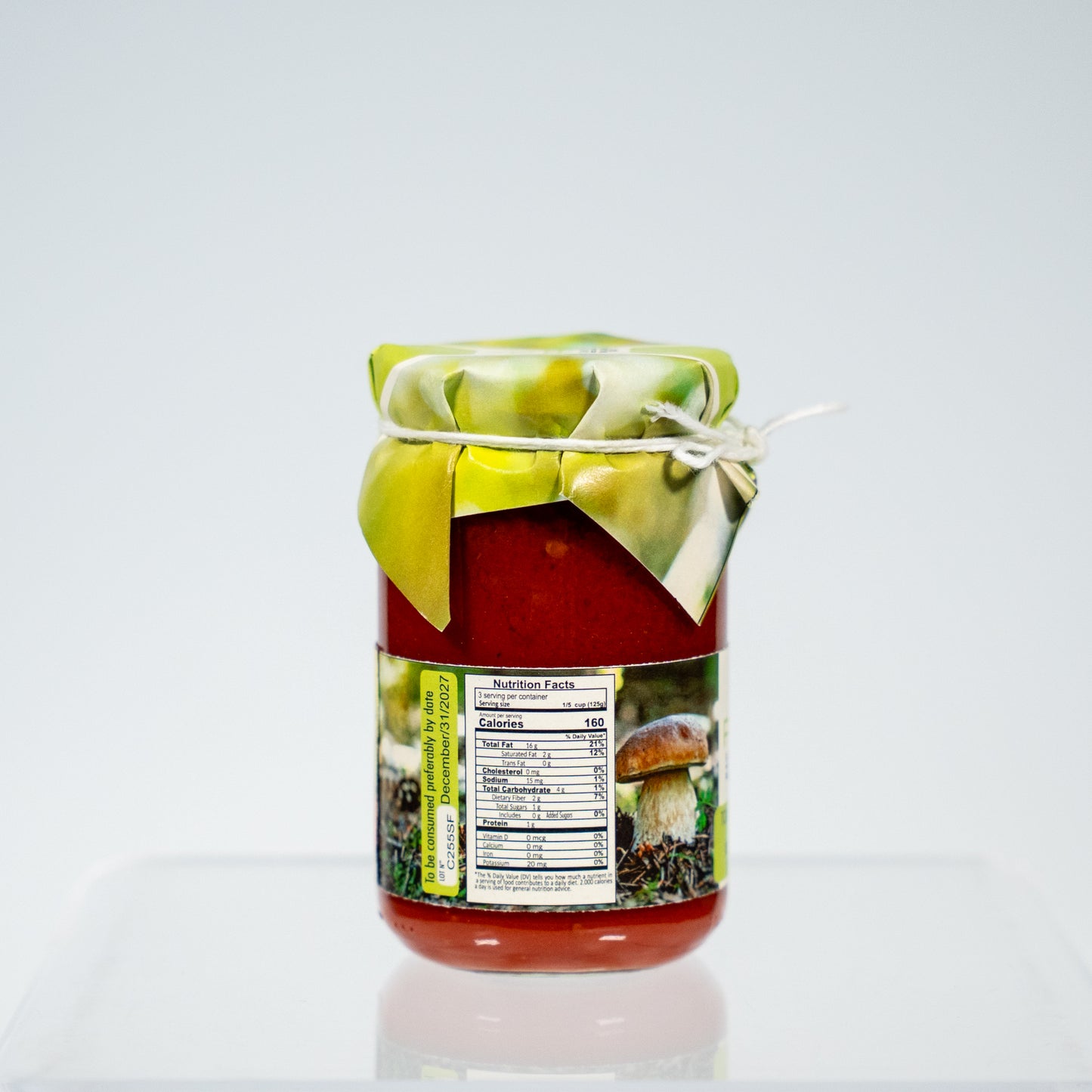 Tomato Sauce with Mushrooms – Sugo ai Funghi Porcini (314 ml) 10 oz.